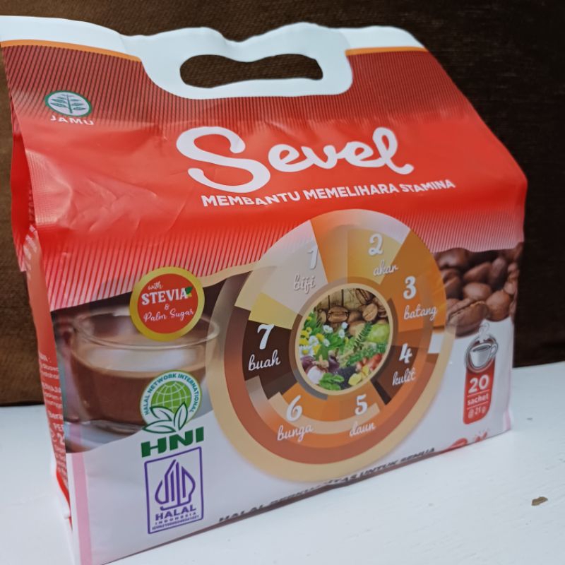 

Kopi Sevel HNI 20 Sachet Kopi 7 Elemen HNI Membantu Memelihara Stamina