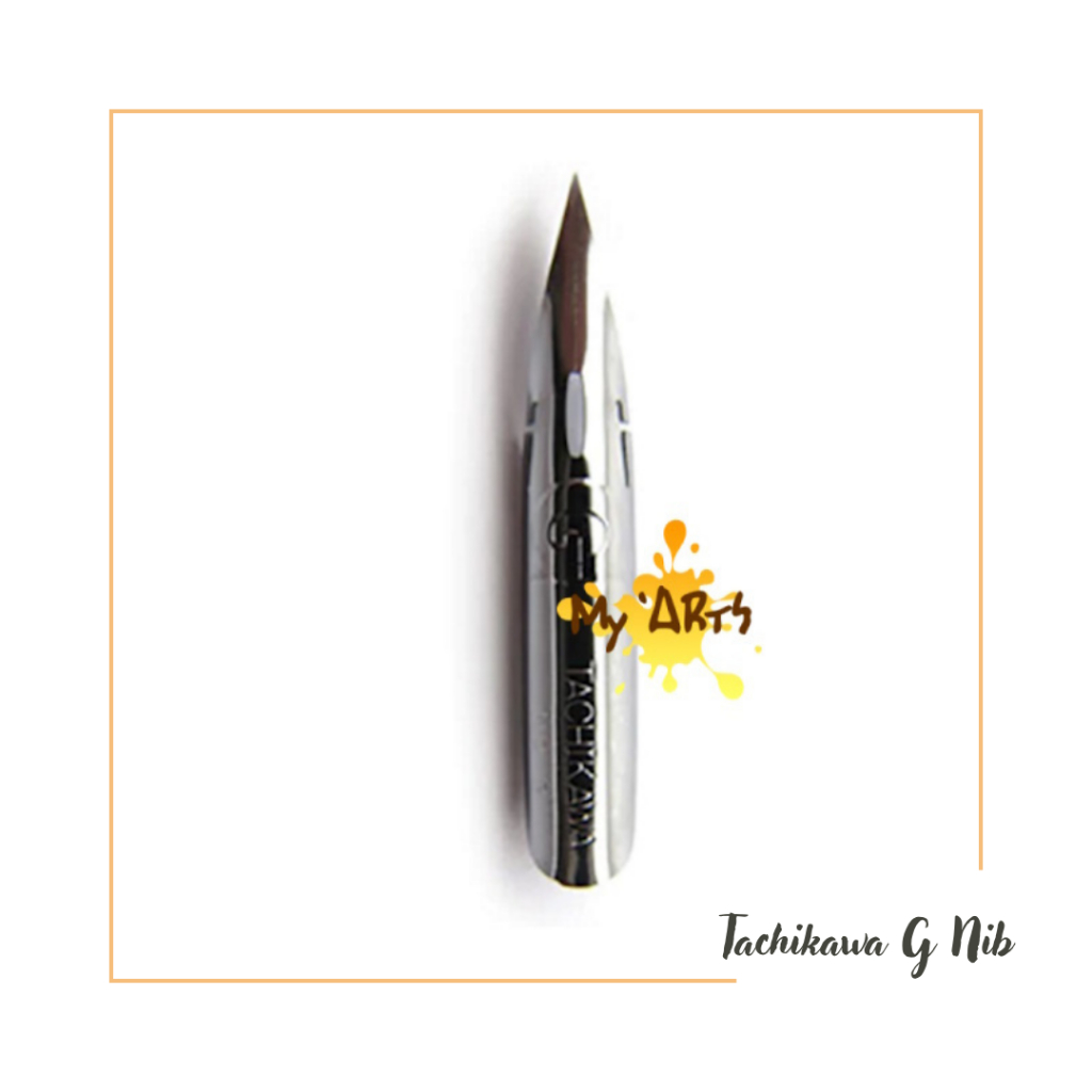 

Tachikawa G-pen Nib T-3 SATUAN G pen Nib Mata Pena Lettering Calligraphy Comic Dip Pen