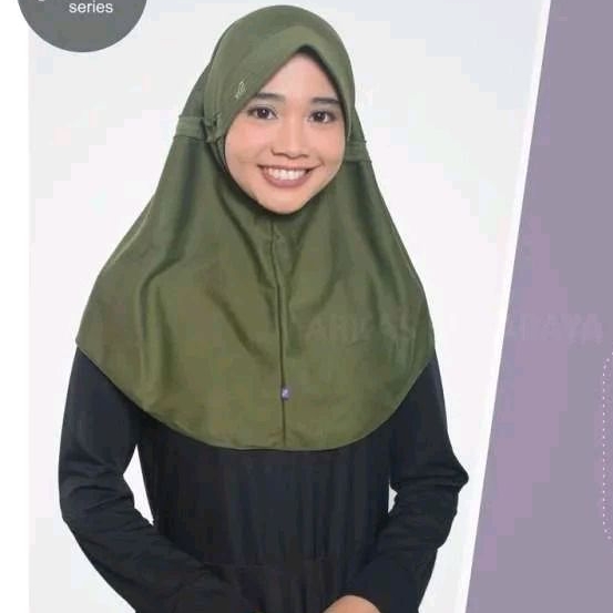 kerudung ORI Rabbani Innova Lx hijau army