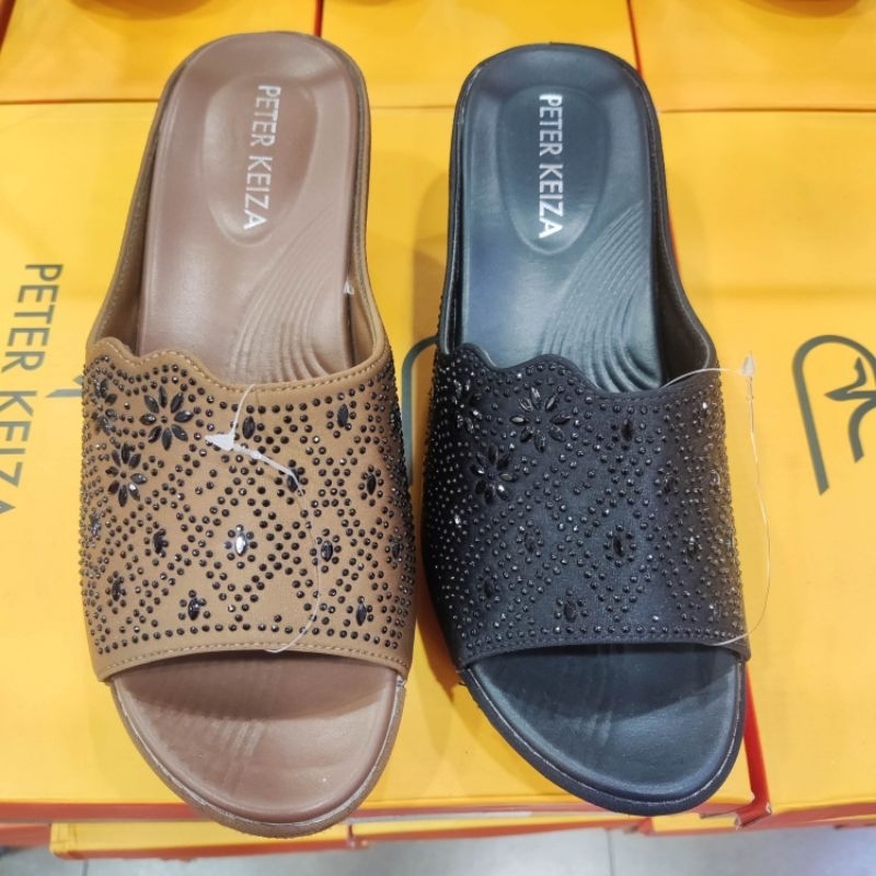 sandal wedges peter keiza sangat ringan dan empuk