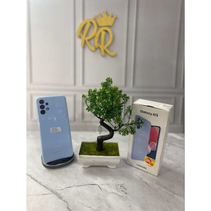 ORIGINAL FULLSET Samsung A13 6/128 Biru second fullset ori