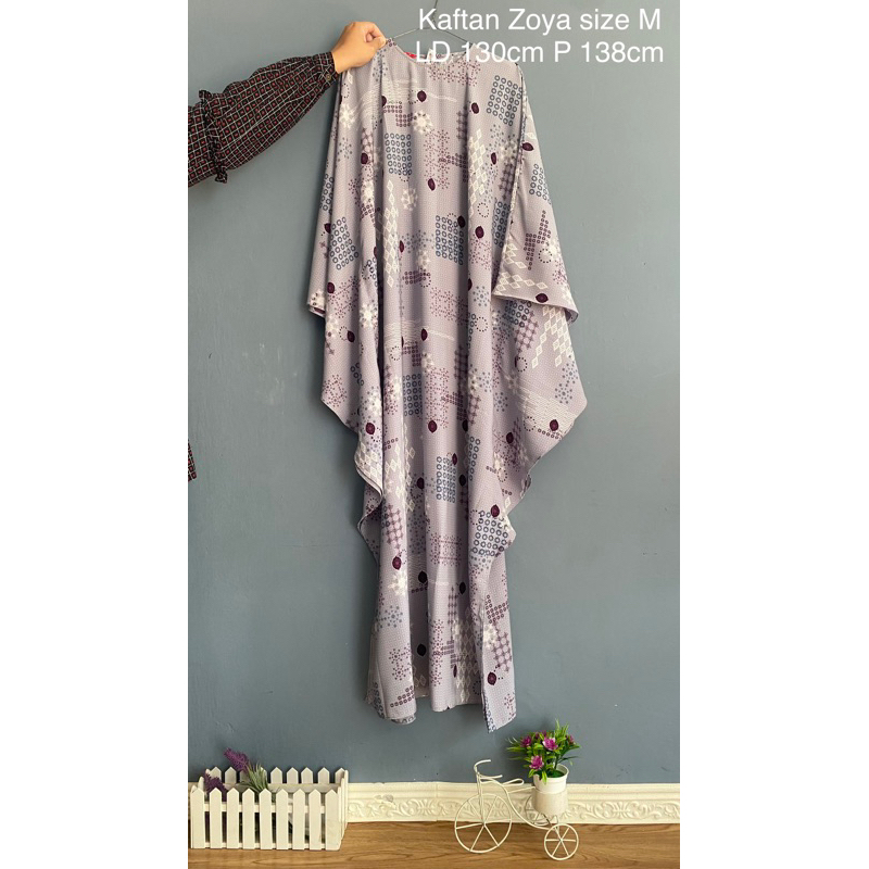 aneka kaftan, preloved kaftan, preloved kaftan putih, preloved zoya kaftan, kaftan jumbo, pl kaftan,