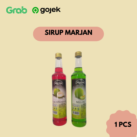 

Sirup Marjan Cocopandan / Sirup Marjan Melon - Sirup Marjan 460 ML