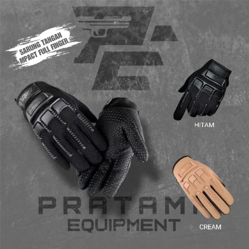 SARUNG TANGAN TACTICAL / SARUNG TANGAN MPACT FULL FINGER / SARUNG TANGAN