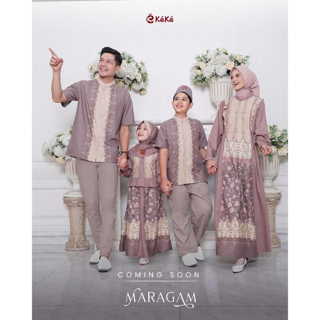 MARAGAM/ SARIMBIT KEKE/ KEKE/ SARIMBIT KELUARGA/ GAMIS/ KOKO/ BAJU ANAK/ KOKO ANAK
