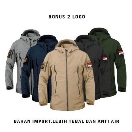 Jaket Tad Pria Wanita / Jaket Tactical / Jaket TAD Bravo / Jaket Garuda / Jaket Outdoor / Jaket Gunu