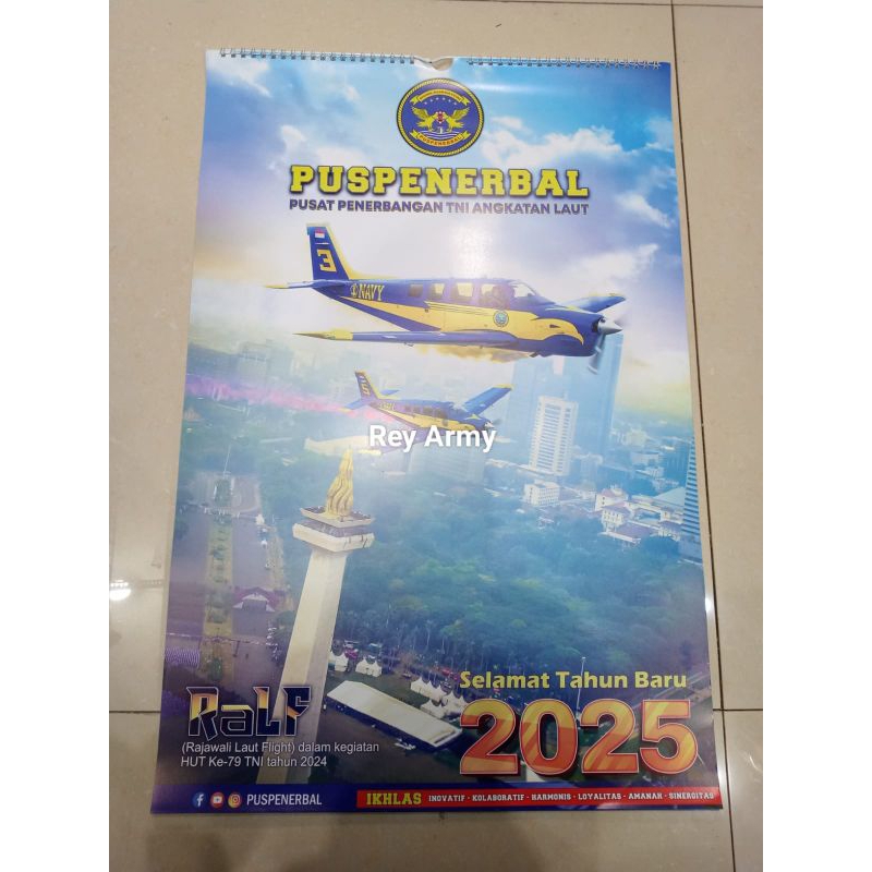 

KALENDER DINDING PUSPENERBAL TNI AL TAHUN 2025