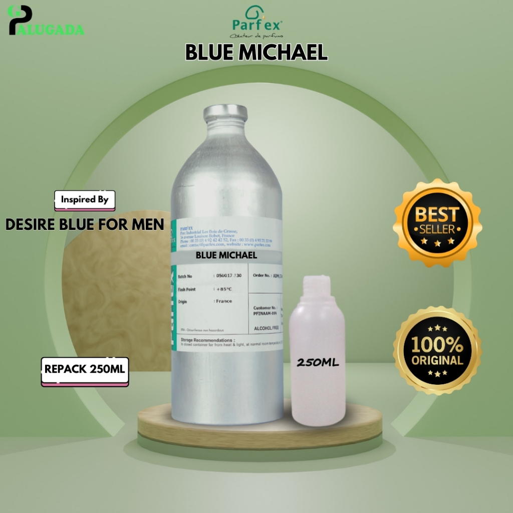 Bibit Parfum Murni BLUE MICHAEL | DUNHILL DESIRE BLUE PARFEX 250Ml Repack