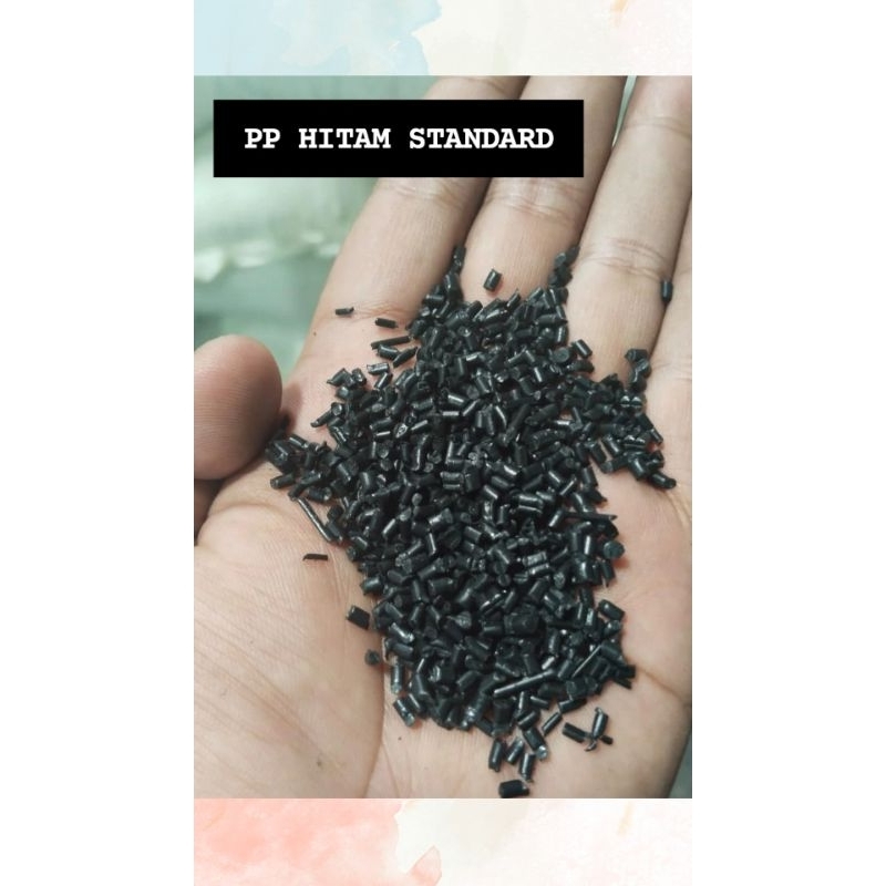 BIJI PLASTIK - PP HITAM STANDART IDR 9.500/KG