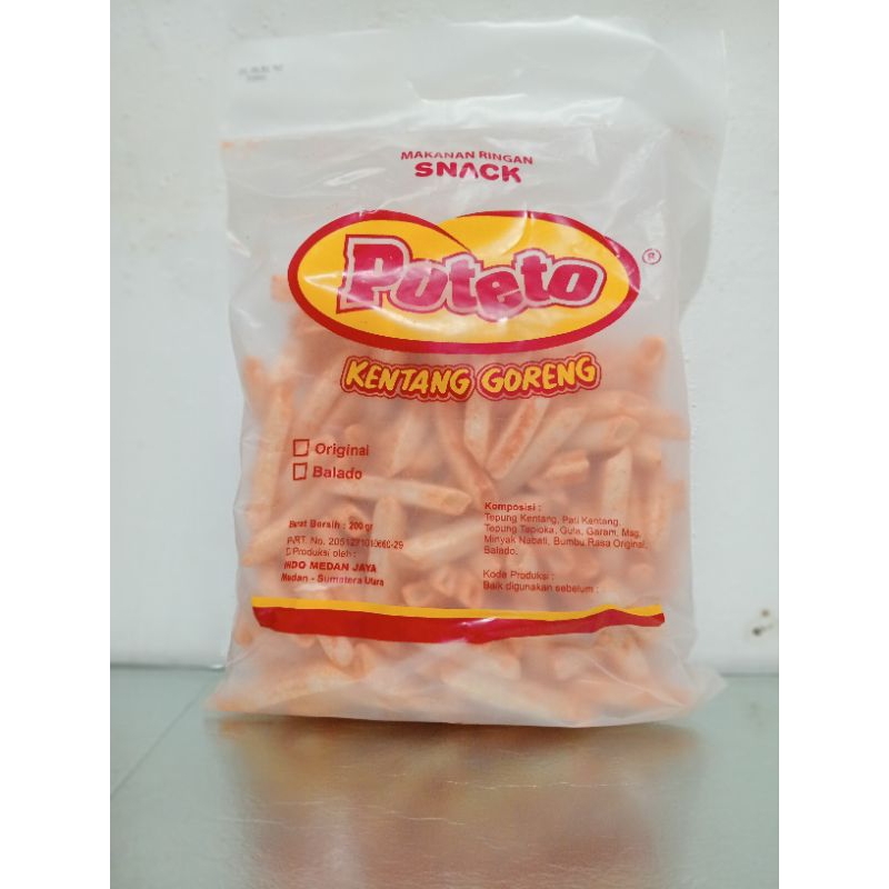 

Snack potato 200 gram