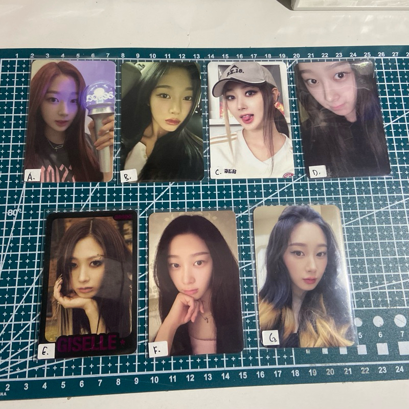 [READY STOCK] PHOTOCARD WINTER AESPA POB ERA DRAMA MUKOR KPOPMERCH, TRADING CARD