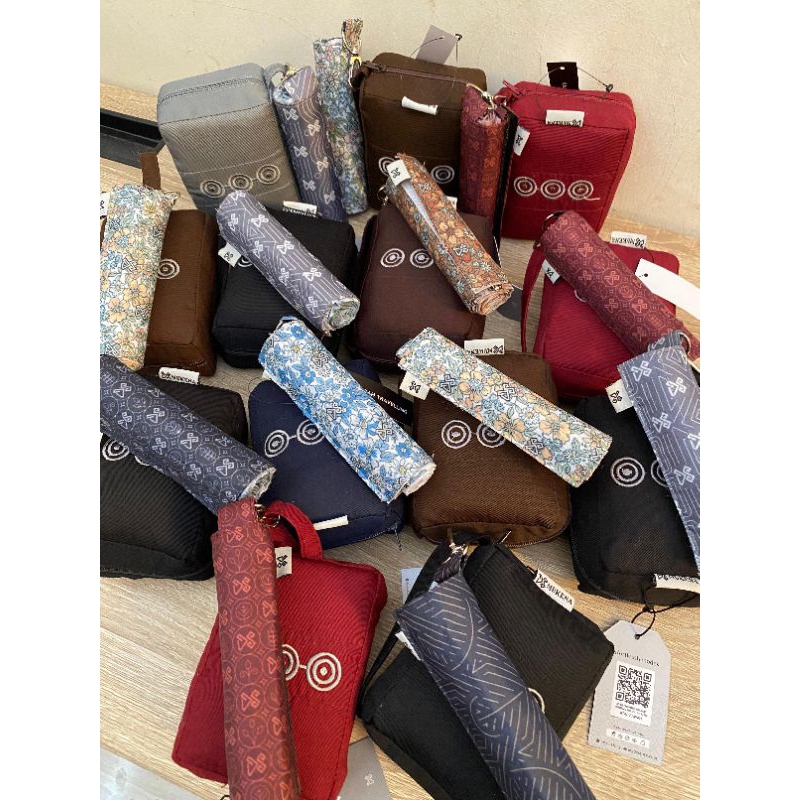 Free Sajadah Genggam - Mukena Travelling free Sajadah