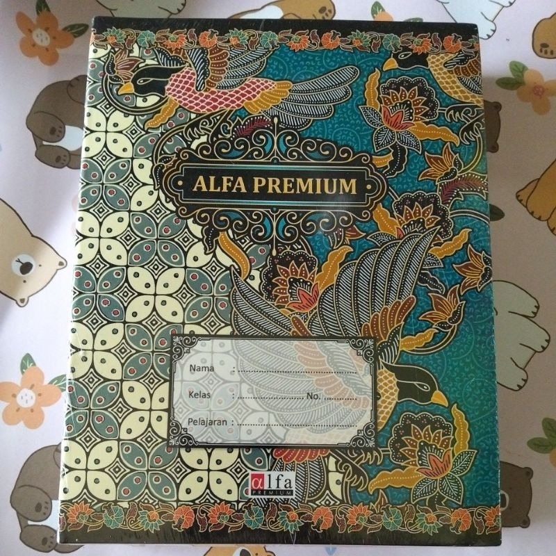 

buku tulis alfa