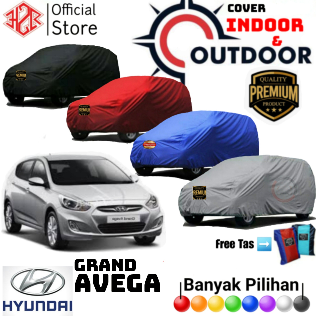 Cover Mobil Hyundai Avega, Sarung Mobil Hyundai Grand Avega, Selimut Sedan Avega, Polyester PREMIUM