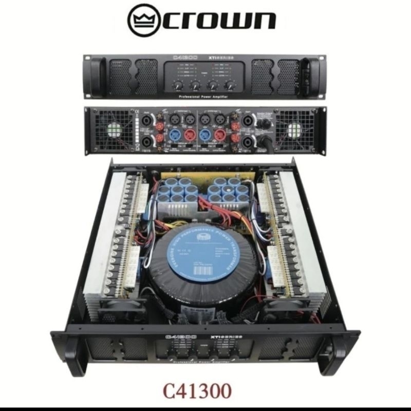 Power Amplifier CROWN C41300 XTI Series 4 Channel 4 X 1300 Watt