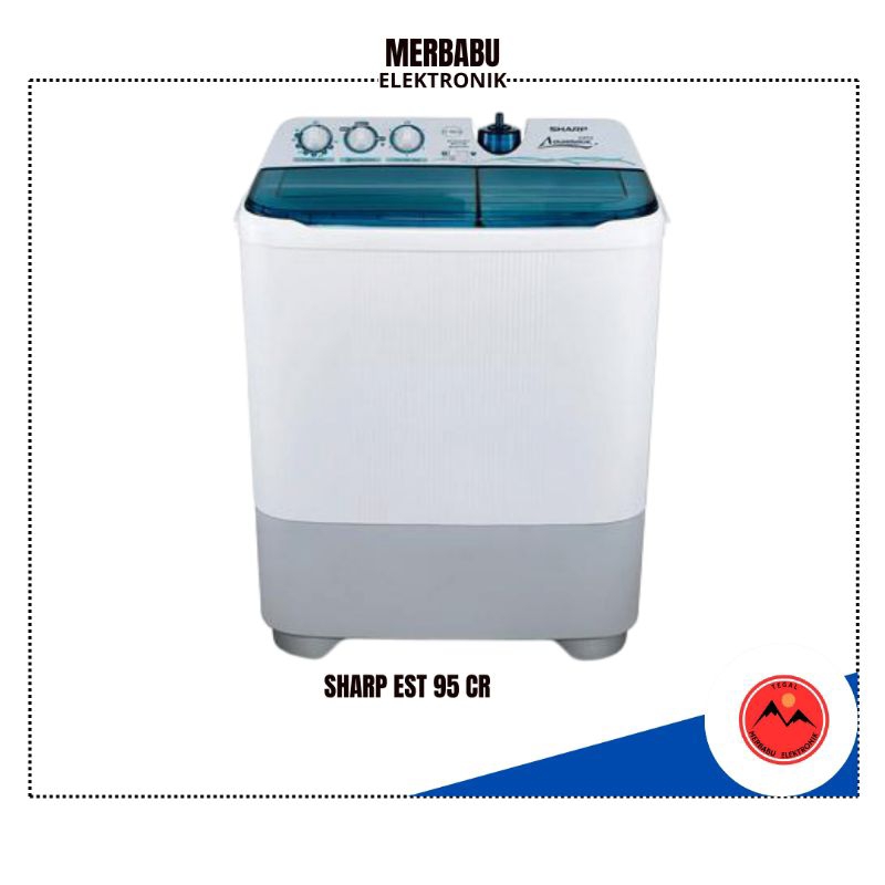 MESIN CUCI SHARP AQUAMAGIC EST 95 CR / 9kg