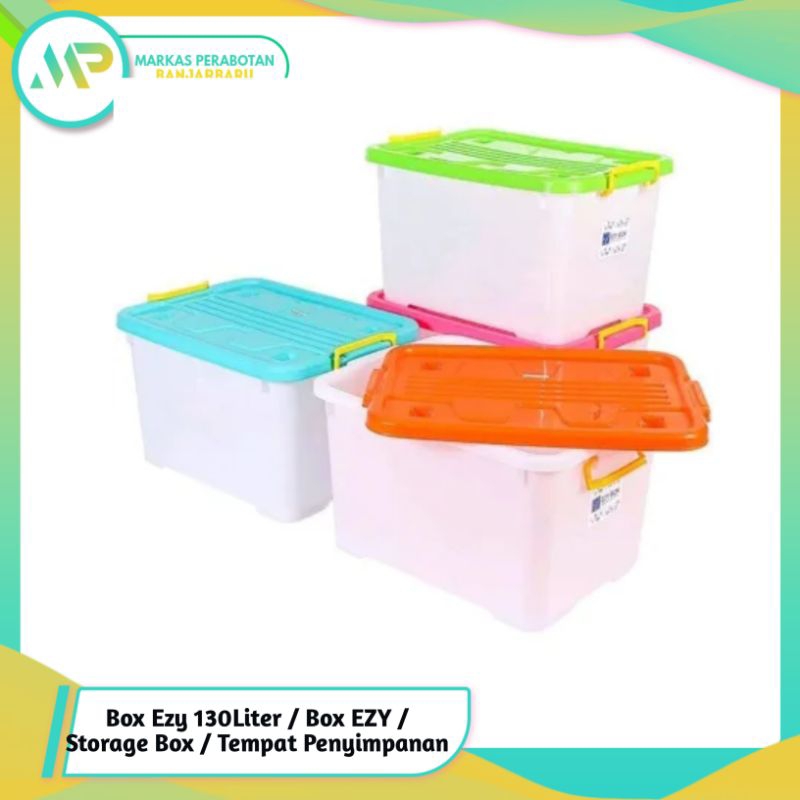 Box Ezy 130Liter / Box EZY / Storage Box / Tempat Penyimpanan