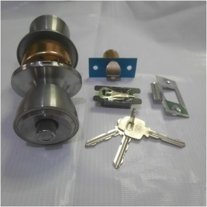 KUNCI PINTU KAMAR MANDI BULAT / HANDLE PINTU BULAT