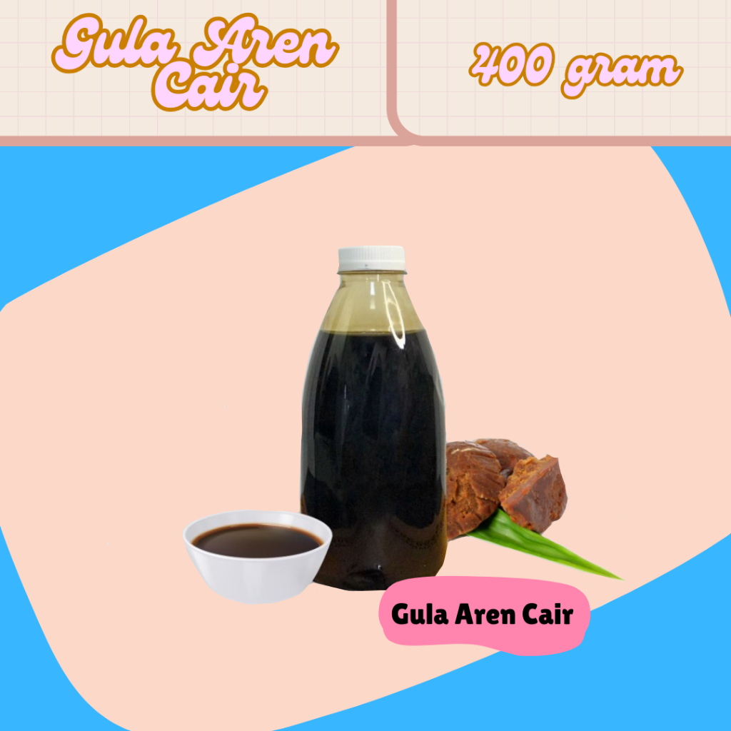 

Gula Aren Cair / Gula Aren / Gula Aren Asli / Gula Merah Cair 400 gr