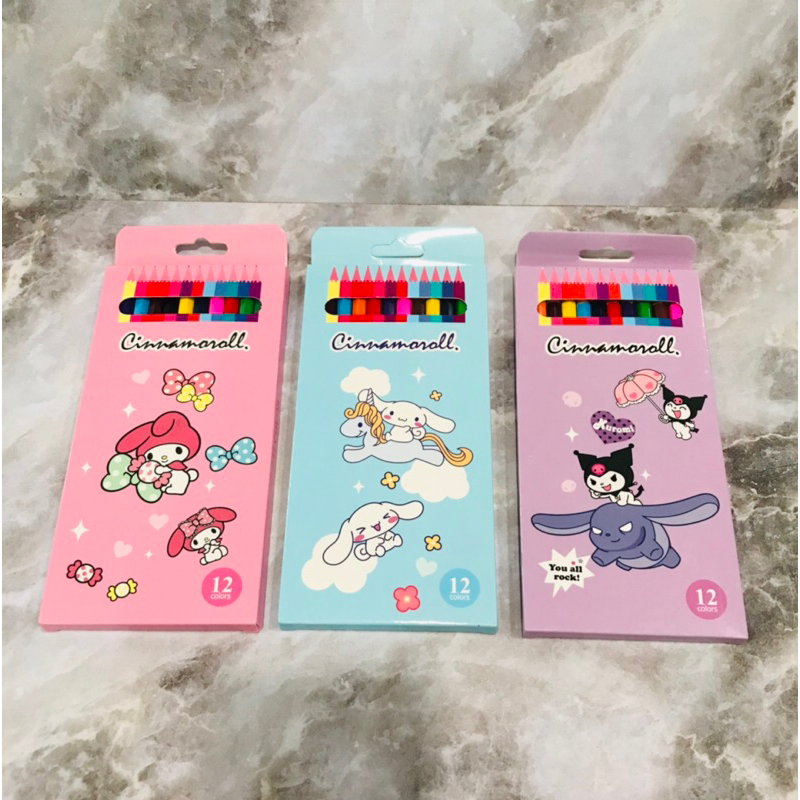 

[ Eclat ] Pensil warna sanrio