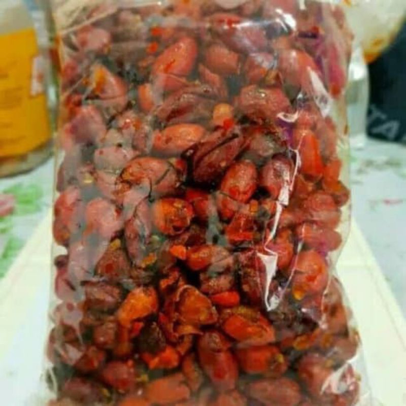 

Keripik kulit melinjo pedas manis 100gram 250 gram isi kemasan penuh