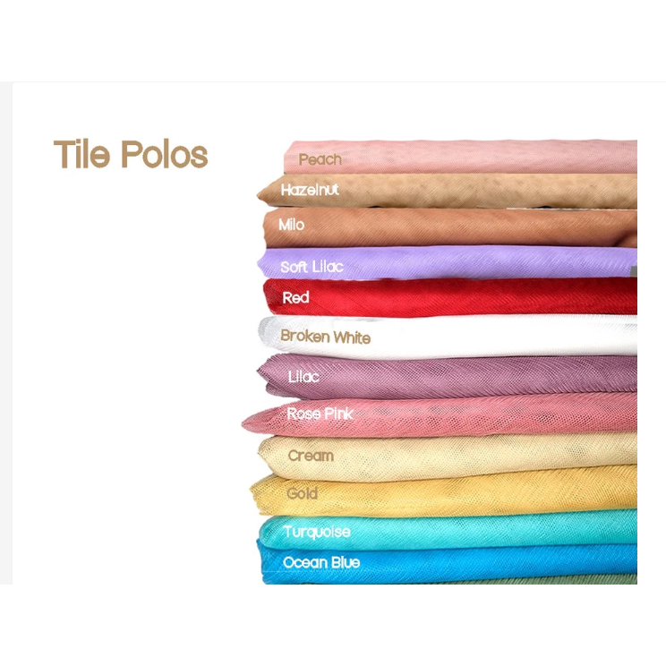 1/2 meter Kain Tile Polos