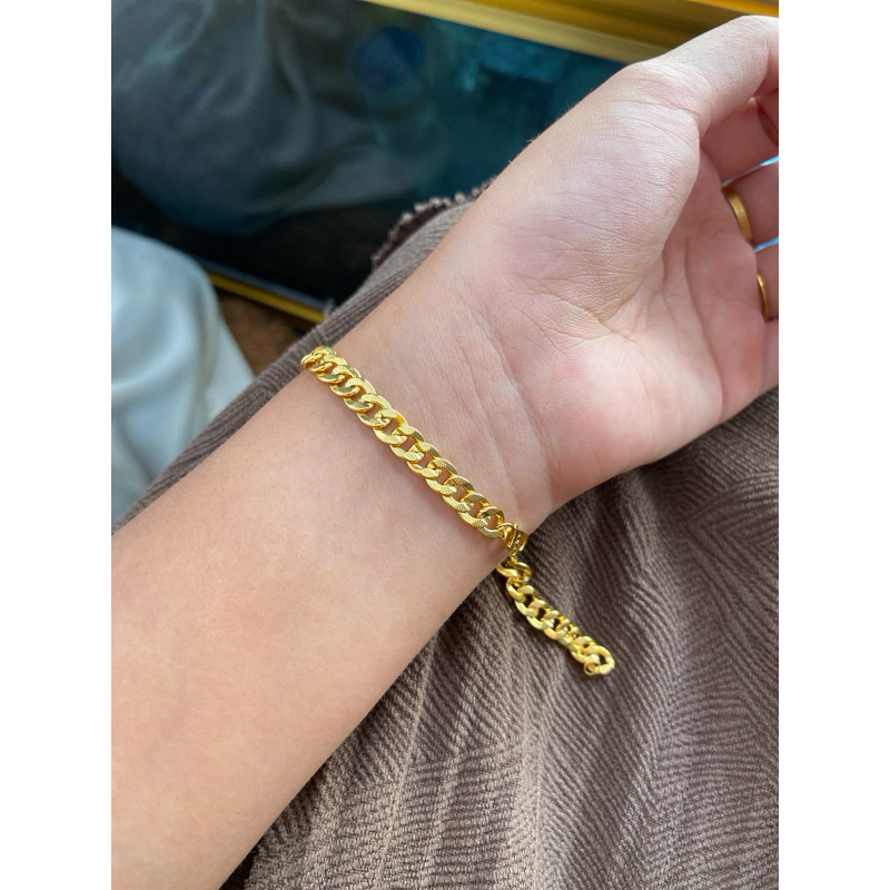 gelang emas koin yaxiya asli