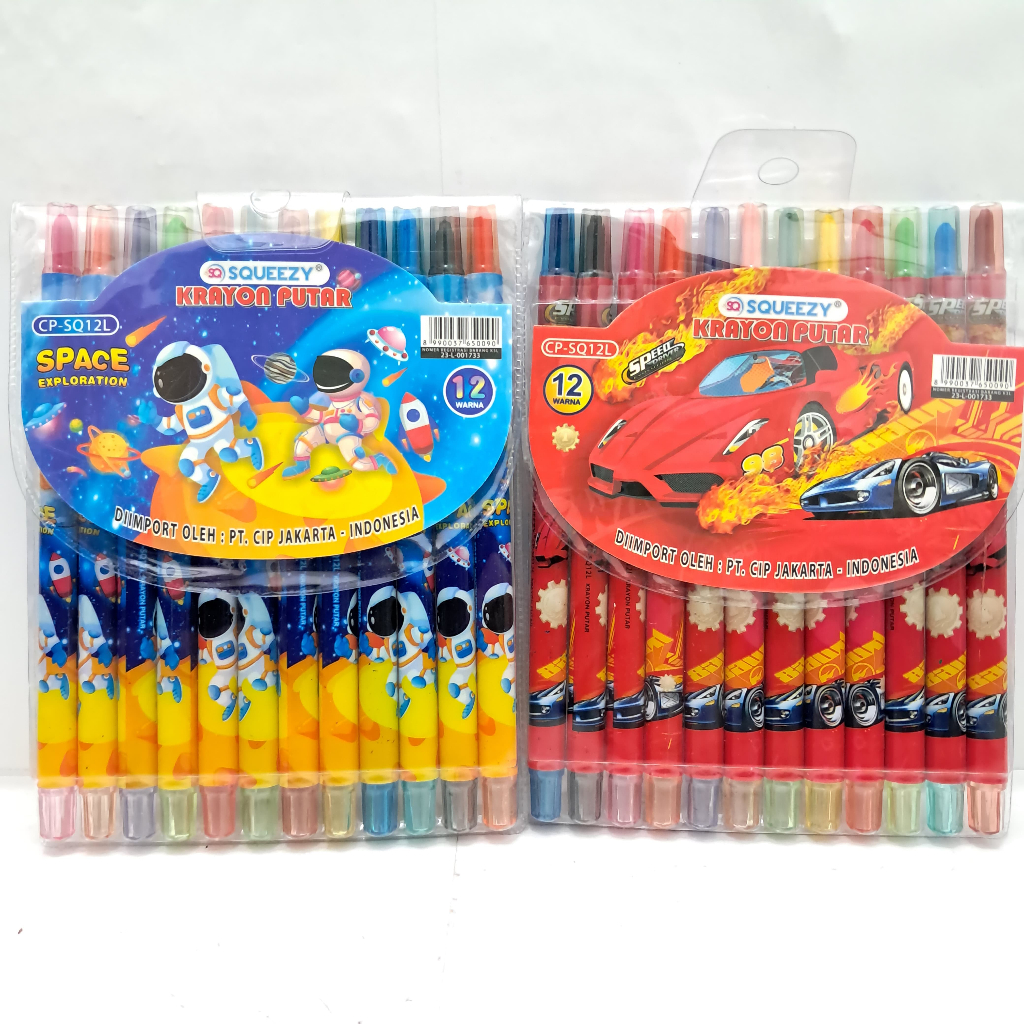 

Krayon Putar Panjang SQUEEZY / Krayon Putar