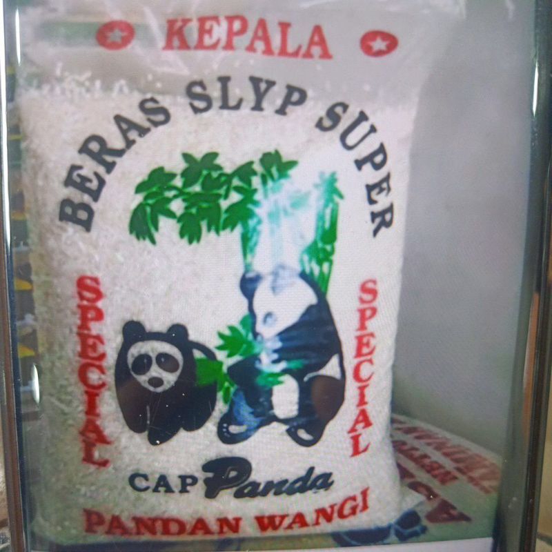 

Beras merek panda 5 kg-free ongkir
