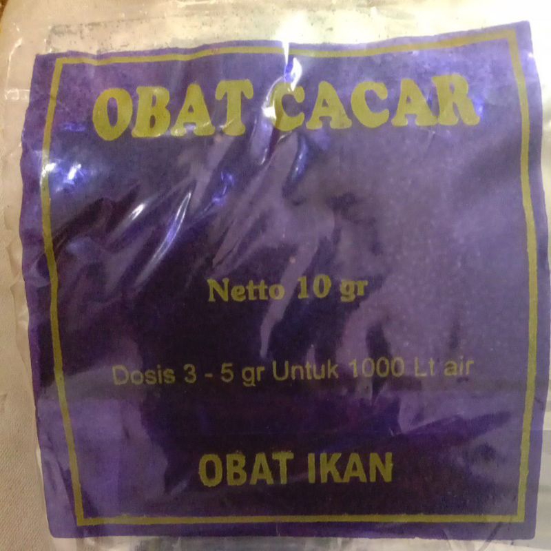 OBAT CACAR IKAN 10 GRAM PK