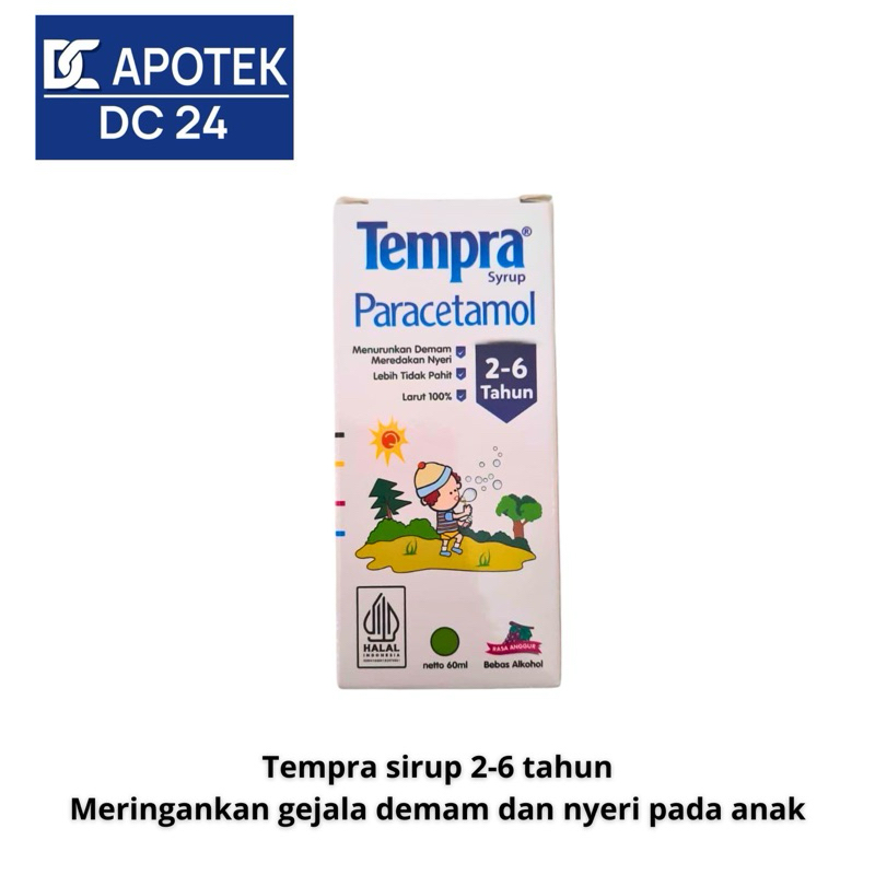 Tempra Paracetamol syrup