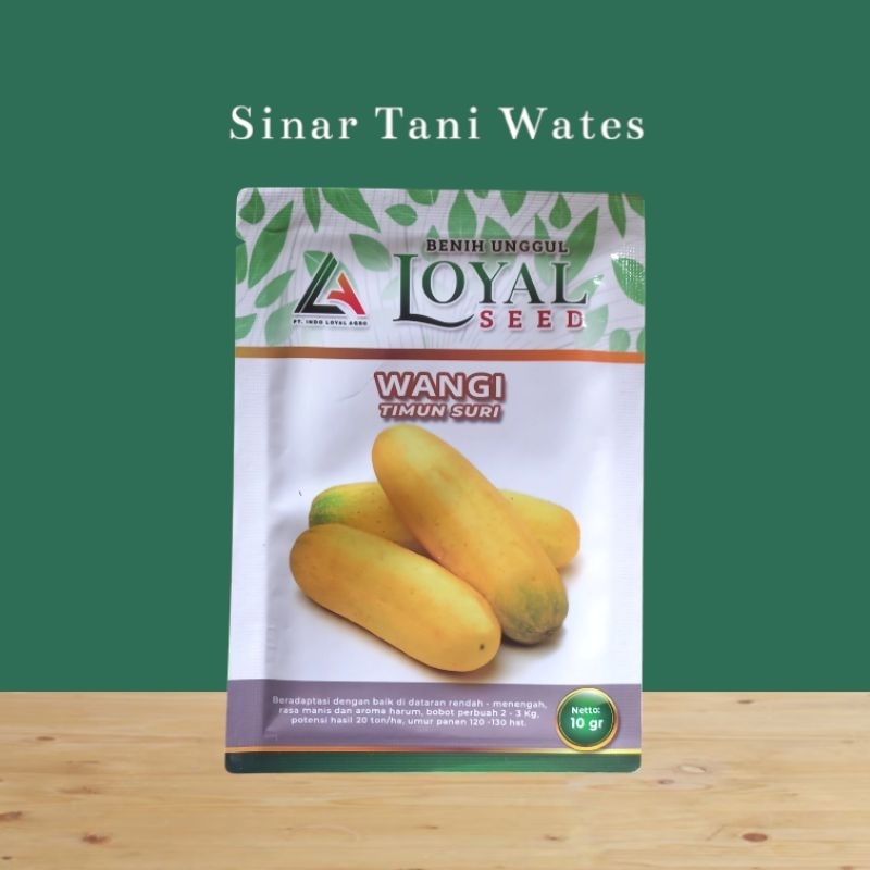 Benih Timun Suri Loyal Seed "Wangi Timun Suri" Kemasan 10gr