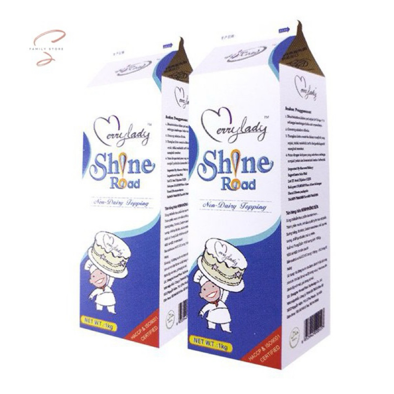 

MerryLady ShineRoad Non Dairy Topping 1L