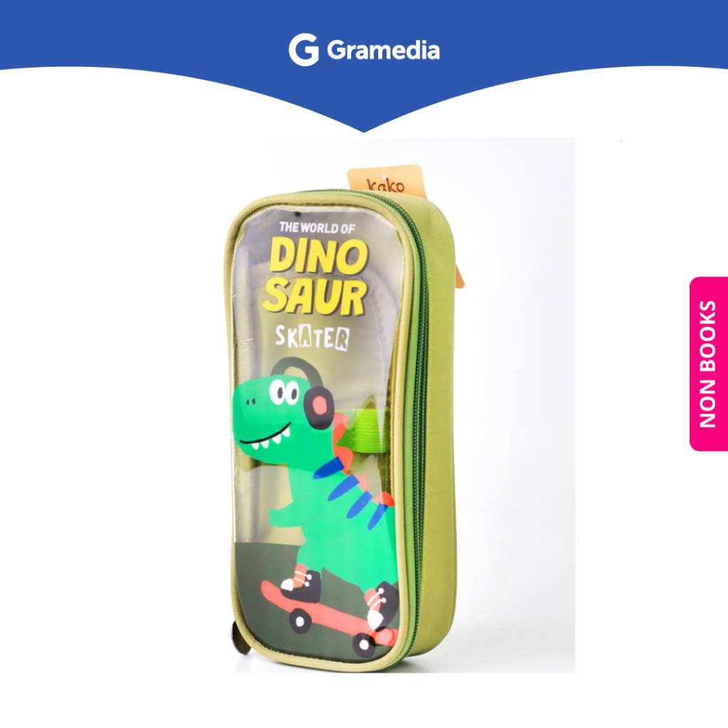 

Gramedia Surabaya - KAKO PENCASE DINO SKATER