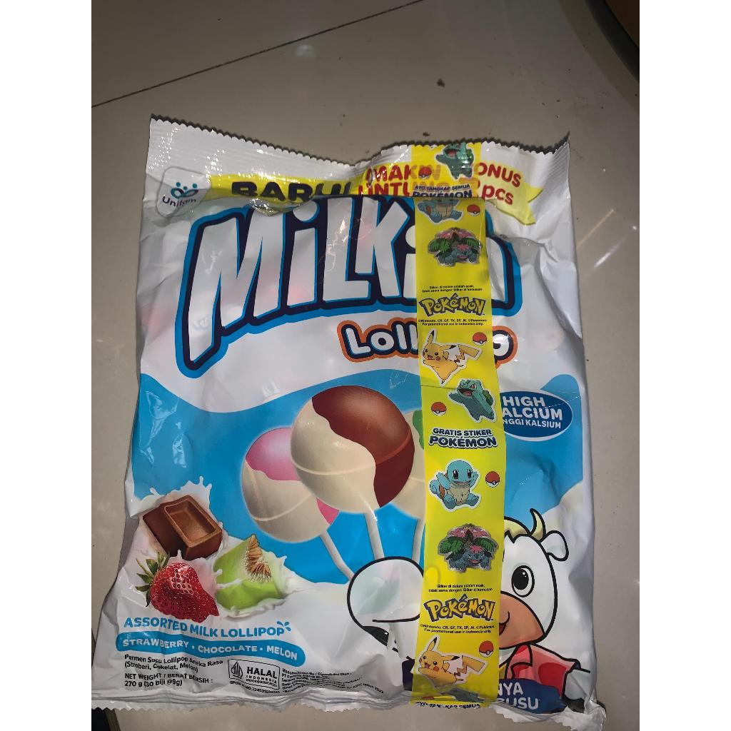 

MILKITA MILK LOLLIPOP MAKANAN RINGAN PERMEN RASA JERUK MANGGA COKLAT STRAWBERRY HAMPERS ULANG TAHUN PARCEL ULTAH