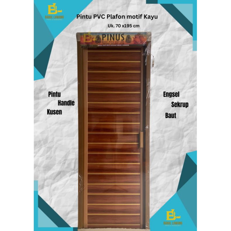 Pintu PVC Plafon Premium Terbaik