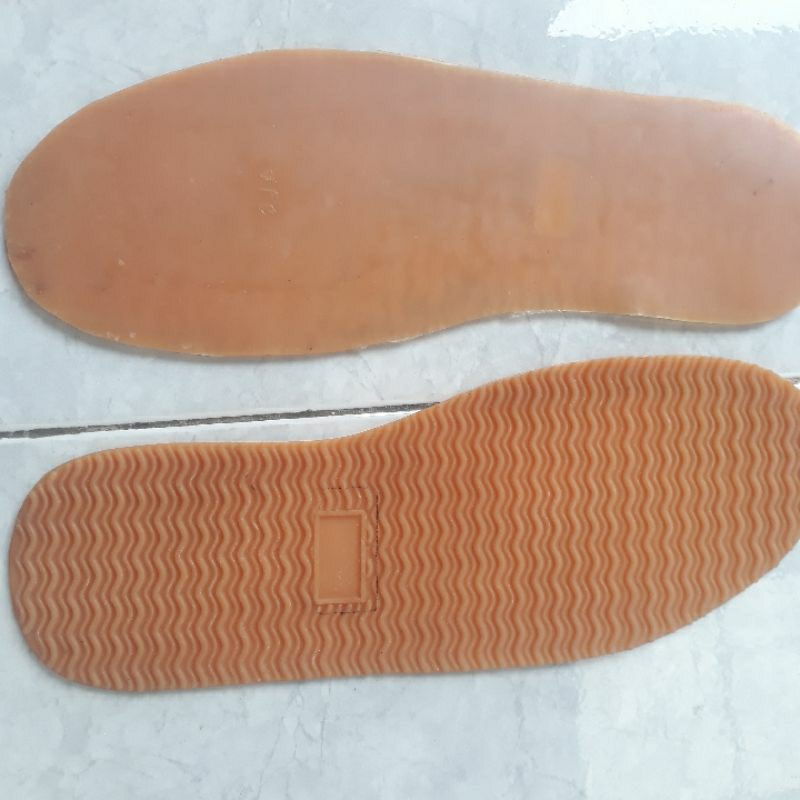 Outsole sepatu sandal laki dan perempuan motif gelombang - jenis sol potong - anti slip