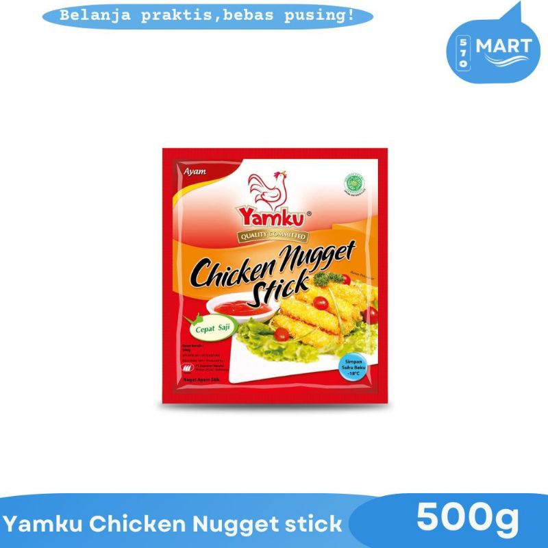 

Yamku Chicken Nugget Stick 500gr