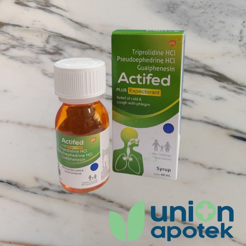 ACTIFED PLUS HIJAU 60 ML