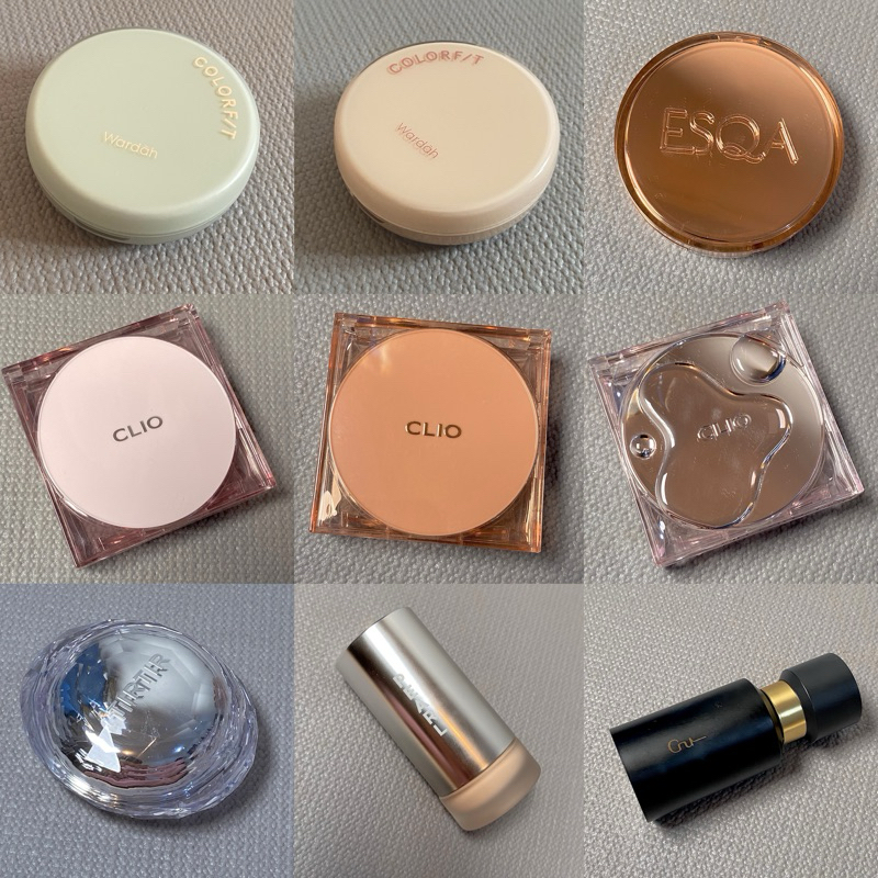 PRELOVED CUSHION & SKINTINT KOREA LOKAL— Wardah Colorfit Glow Cloud | Tirtir Crystal  | Clio Founwea