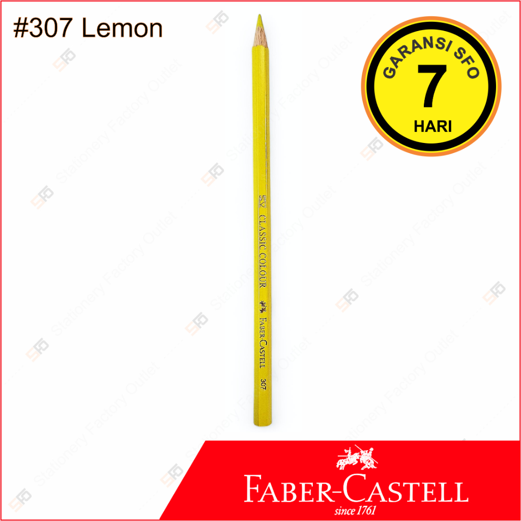 

Pensil Warna Faber Castell Satuan - 307 Lemon