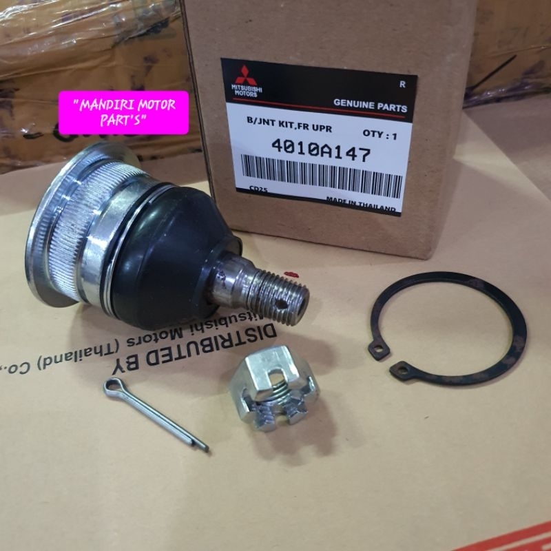 BALL JOINT UPPER/JOINT KIT UPPER ARM SUSPENSI TRITON ALL NEW HDX 4X4 SC/DC M/T 2.5CC/4010A147
