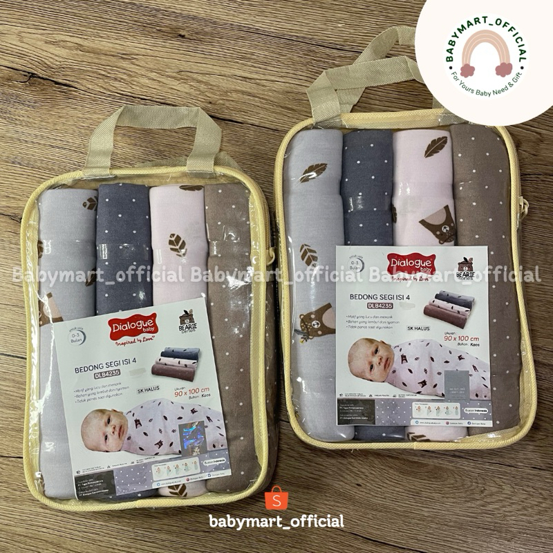 Dialogue Baby Bedong Isi 4 Bearie Series/Dialogue Bedong Bayi/Dialogue Baby Bedong/Bedong Bayi/Dialo