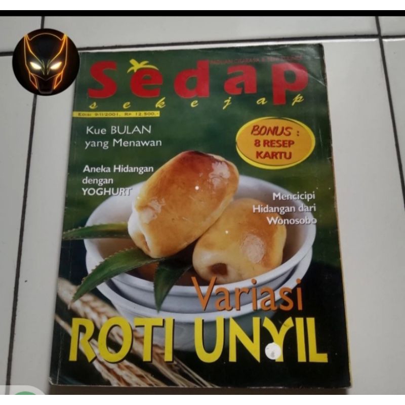 Majalah Original Sedap Sekejap - Variasi Roti Unyil