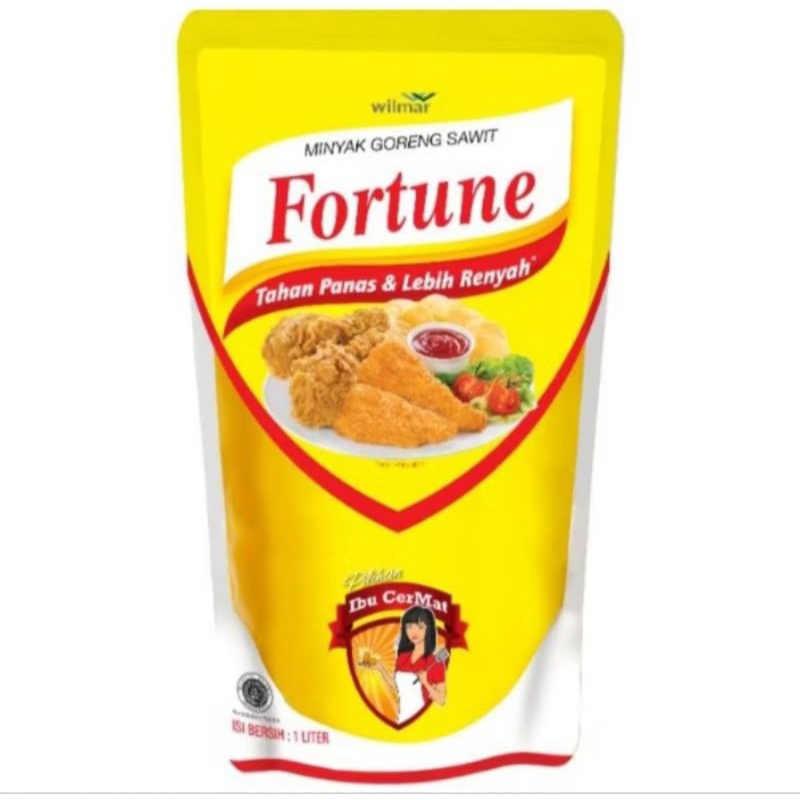 

Minyak goreng Fortune dan Segitiga Emas 1 Liter