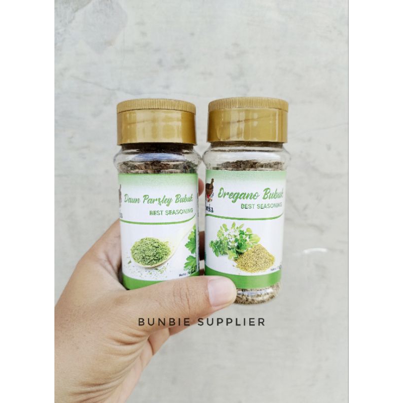 

Bubuk Seasoning OREGANO / Daun Parsley | Oregano Koepoe Koepoe / Horeca