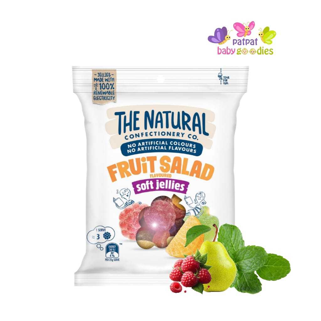 

Permen The Natural Confectionery Co. Fruit Salad Soft Jellies - Best Seller Original From Australia