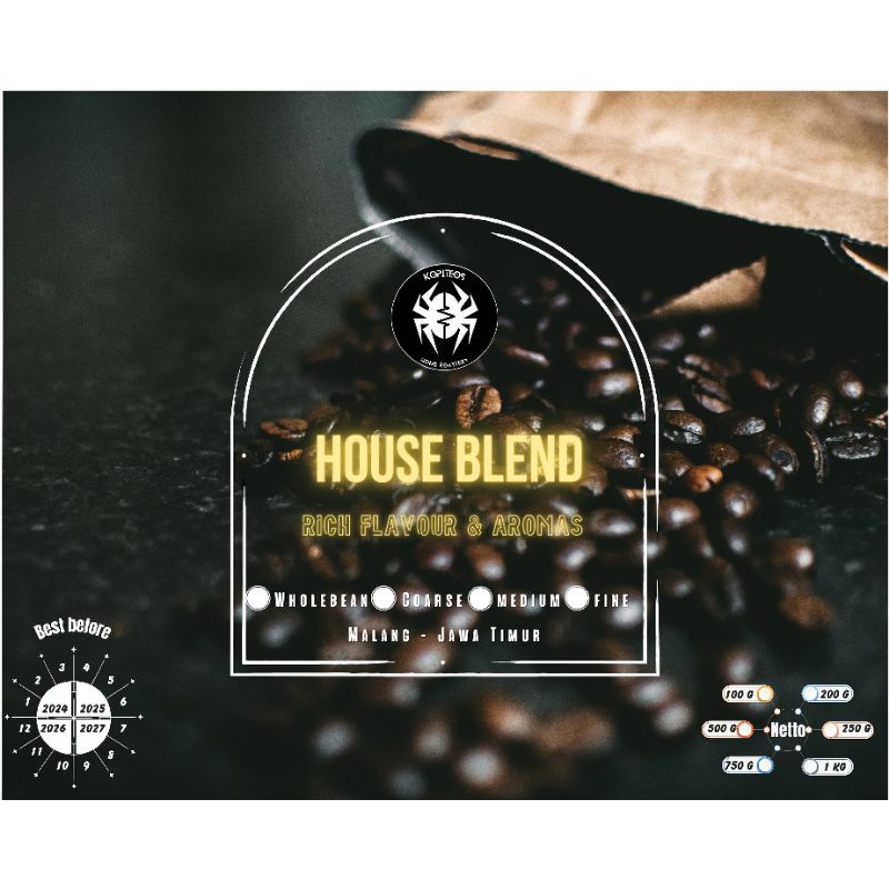 

HOUSEBLEND 200 GRAM
