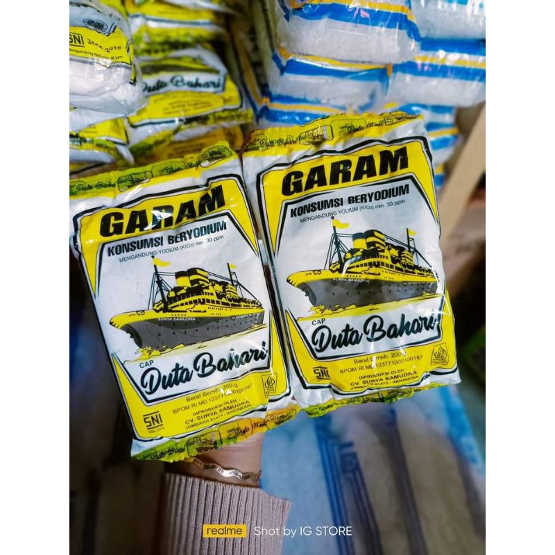 

Garam halus Dan garam kasar