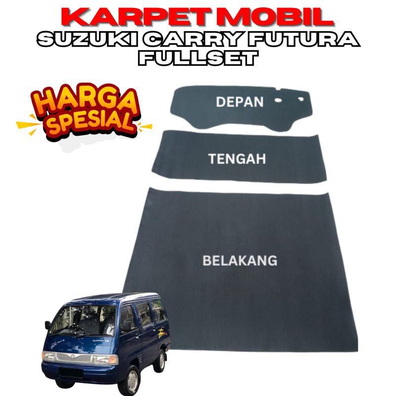karpet mobil SUZUKI CARRY FUTURA FULLSET//karpet//sparepart//HANDA SPAREPART